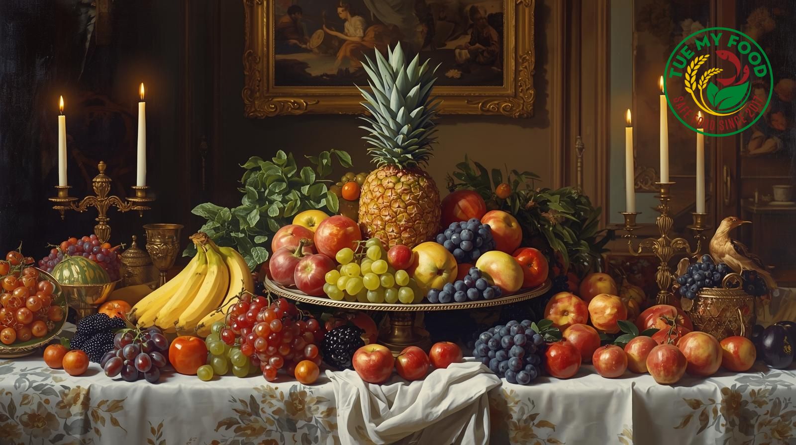 Dứa Md2 Trên Bàn Tiệc Quốc Tế